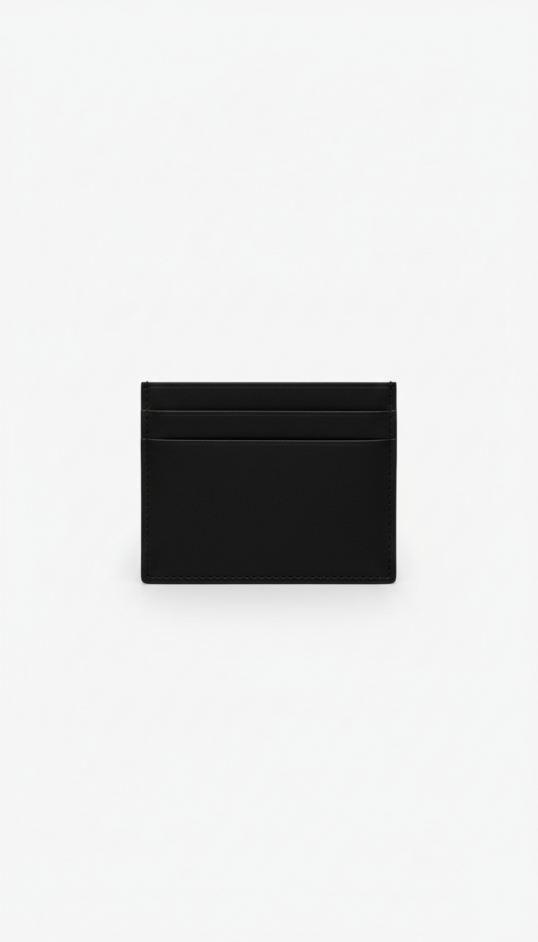 Minimalist Black Cardholder