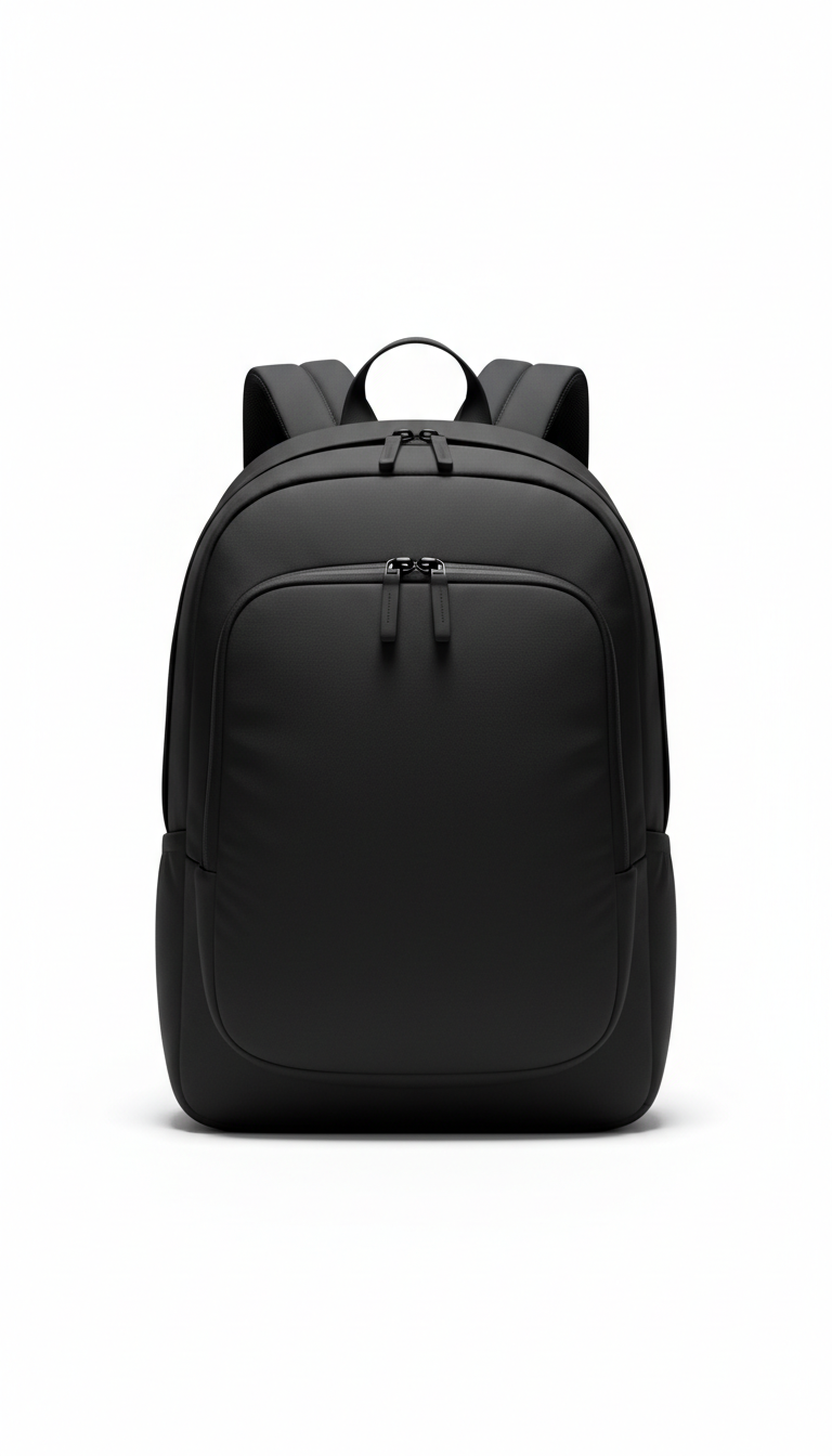 Matte Black Urban Backpack
