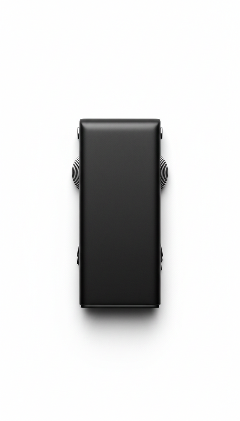 Matte Black Steel Key Organizer